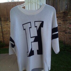 Tommy Hilfiger Denim Vintage Hip-hop Cotton/Nylon Large Logo White/Red/Navy Med